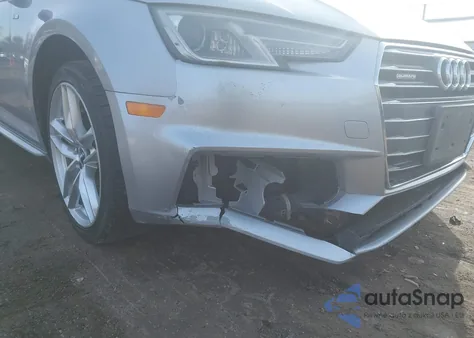 2017 Audi A4 2.0T Season Of Audi Premium from USA, damaged, VIN WAUDNAF4XHN044540